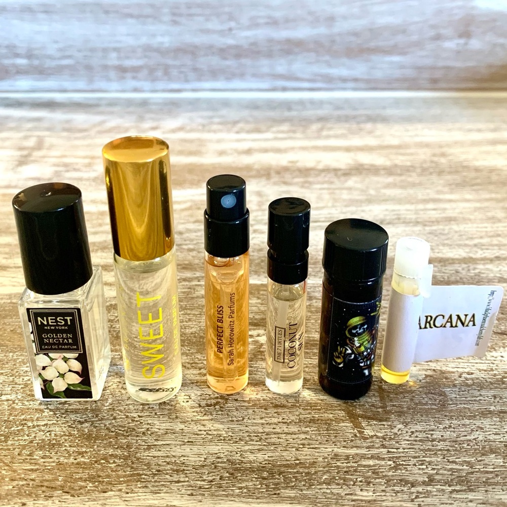 6 Piece Niche Fragrance Sampler Bundle